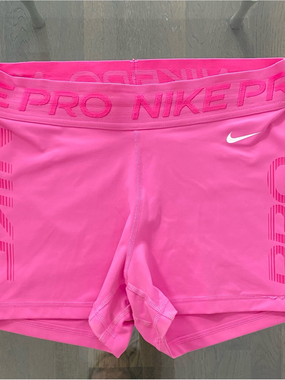Nike Pro Dri-FIT 3” Graphic Shorts Playful Pink Size M